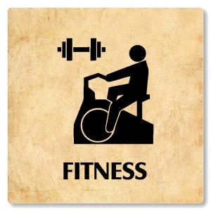 Fitness, 100x100mm, pergamen, Nevada